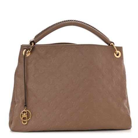 louis vuitton empreinte artsy mm taupe glace